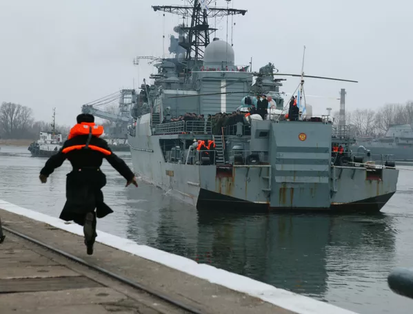 Tàu tuần tra Neustrashimyi Hạm đội Baltic trở về từ chuyến đi dài Tàu tuần tra Neustrashimyi Hạm đội Baltic trở về từ chuyến đi dài - Sputnik Việt Nam