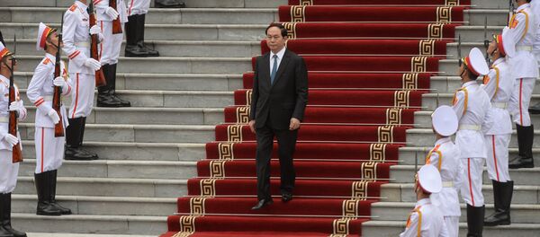 Chủ tịch nước Việt Nam Trần Đại Quang Chủ tịch nước Việt Nam Trần Đại Quang - Sputnik Việt Nam