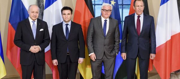 Cuộc gặp bộ tứ Normandy cấp Bộ ngoại giao tại Berlin - Sputnik Việt Nam