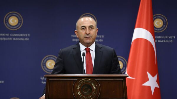 Ngoại trưởng Thổ Nhĩ Kỳ Mevlut Cavusoglu - Sputnik Việt Nam