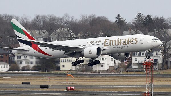 Máy bay của hãng hàng không Emirates Airline - Sputnik Việt Nam