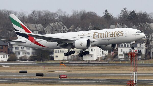 Máy bay của hãng hàng không Emirates Airline   - Sputnik Việt Nam