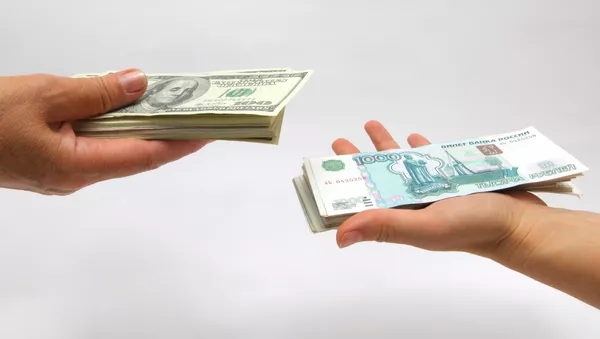 Tiền rub và tiền đô la - Sputnik Việt Nam