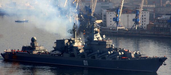 Tàu tuần dương hạm tên lửa “Varyag” Tàu tuần dương hạm tên lửa “Varyag” - Sputnik Việt Nam