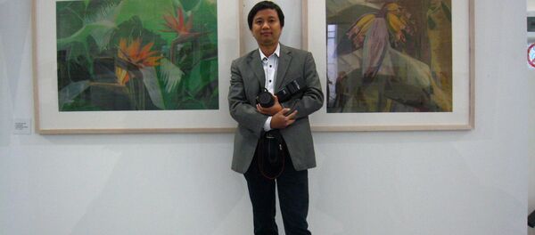 Hoạ sĩ Lê Trần Hậu Anh - Sputnik Việt Nam