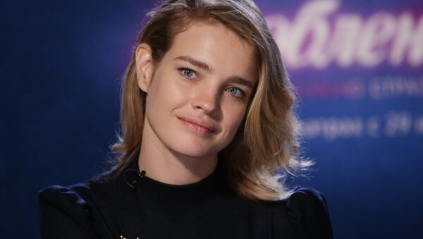 Người mẫu Nga Natalia Vodianova trả lời phỏng vấn - Sputnik Việt Nam