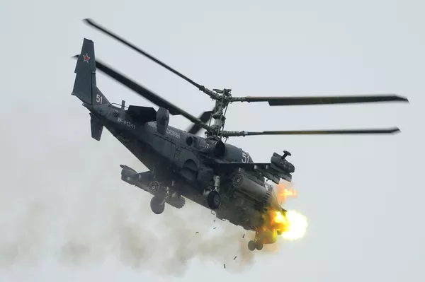 Máy bay trực thăng chiến đấu Ka-52 Alligator của Nga tại cuộc thi quốc tế Aviadarts 2016 Máy bay trực thăng chiến đấu Ka-52 Alligator của Nga tại cuộc thi quốc tế Aviadarts 2016 - Sputnik Việt Nam