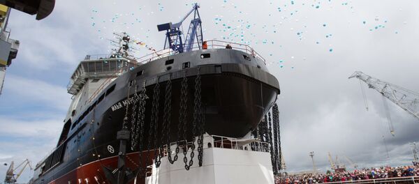 Tàu phá băng thế hệ mới Ilya Muromets - Sputnik Việt Nam