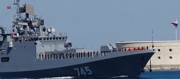 Chiếm hạm Đô đốc Grigorovich đã vào cảng Sevastopol Chiếm hạm Đô đốc Grigorovich đã vào cảng Sevastopol - Sputnik Việt Nam
