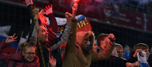 Người hâm mộ bóng đá Nga tại Giải vô địch châu Âu - Sputnik Việt Nam