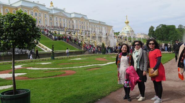 Chị Nguyễn Thị Thu Hà tại St.Peterburg - Sputnik Việt Nam