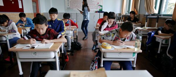 Hoc sinh trường thể thao ở Thượng Hải - Sputnik Việt Nam