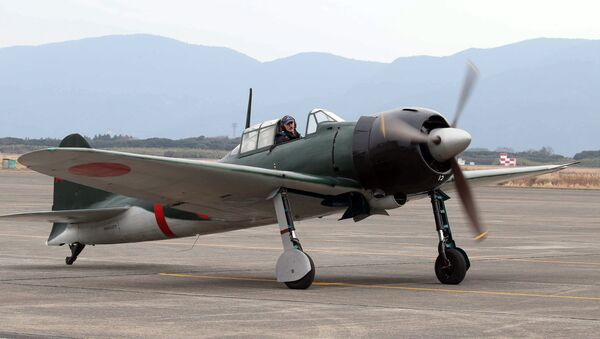 Máy bay quân sự Nhật Bản Mitsubishi A6M Zero - Sputnik Việt Nam