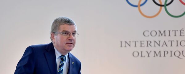 Chủ tịch Ủy ban Olympic quốc tế Thomas Bach Chủ tịch Ủy ban Olympic quốc tế Thomas Bach - Sputnik Việt Nam