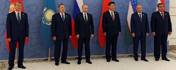 Lãnh đạo các nước thành viên Tổ chức Hợp tác Thượng Hải (SCO) tại hội nghị thượng đỉnh ở Tashkent - Sputnik Việt Nam