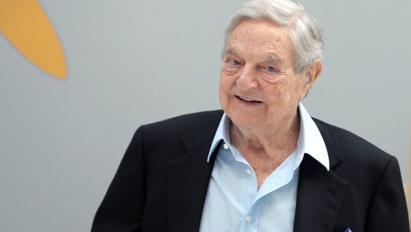 Tỷ phú Mỹ George Soros - Sputnik Việt Nam