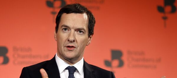 Britain's Chancellor George Osborne speaks during the British Chambers of Commerce annual conference in London (File) Britain's Chancellor George Osborne speaks during the British Chambers of Commerce annual conference in London (File) - Sputnik Việt Nam