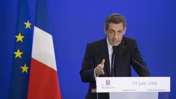 Cựu Tổng thống Pháp Nicolas Sarkozy - Sputnik Việt Nam