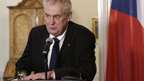 Milos Zeman - Sputnik Việt Nam