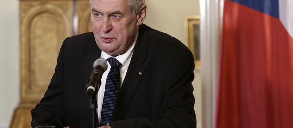 Milos Zeman Milos Zeman - Sputnik Việt Nam