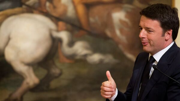 Thủ tướng Ý Matteo Renzi - Sputnik Việt Nam