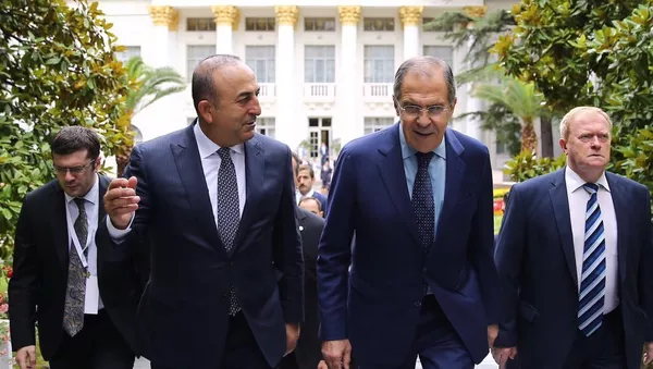 Mevlut Cavusoglu gặp Sergei Lavrov - Sputnik Việt Nam