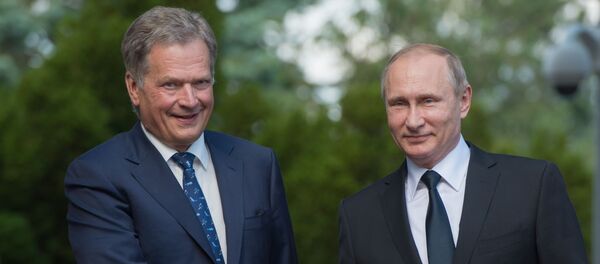 Tổng thống Nga Vladimir Putin và với Tổng thống Phần Lan Sauli Niinistö Tổng thống Nga Vladimir Putin và với Tổng thống Phần Lan Sauli Niinistö - Sputnik Việt Nam