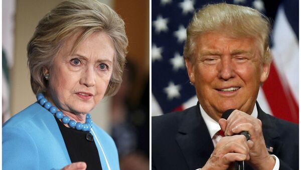 Donald Trump,  Hillary Clinton - Sputnik Việt Nam