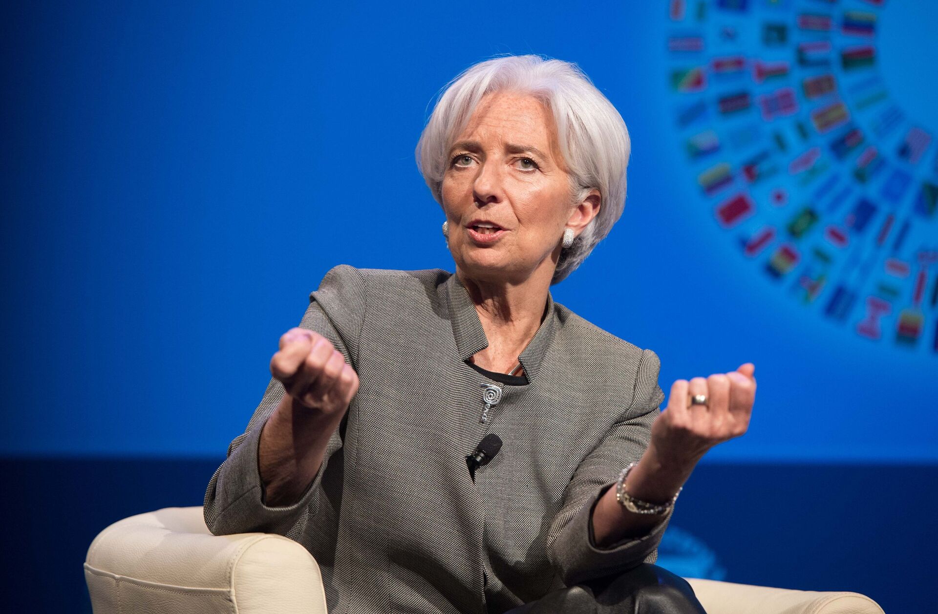 Bà Christine Lagarde đứng đầu Quỹ Tiền tệ Quốc tế - Sputnik Việt Nam, 1920, 18.01.2022