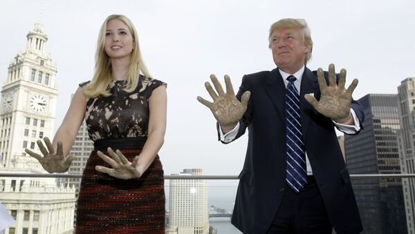 Donald và Ivanka Trump - Sputnik Việt Nam