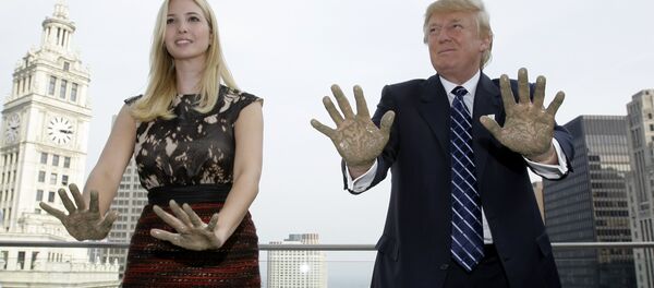 Donald và Ivanka Trump - Sputnik Việt Nam