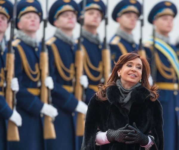 Chuyến bay của Tổng thống Argentina Cristina Fernandez de Kirchner đến Matxcơva - Sputnik Việt Nam
