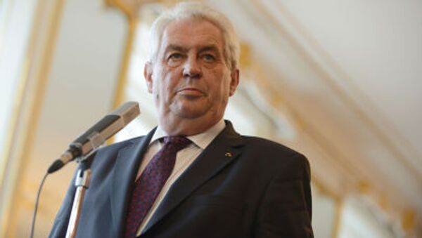 Milos Zeman - Sputnik Việt Nam