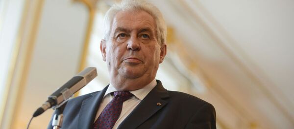 Milos Zeman - Sputnik Việt Nam