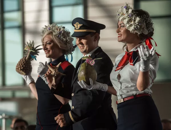 DME Runway - thời trang cao cấp với phong cách Hàng không DME Runway - thời trang cao cấp với phong cách Hàng không - Sputnik Việt Nam