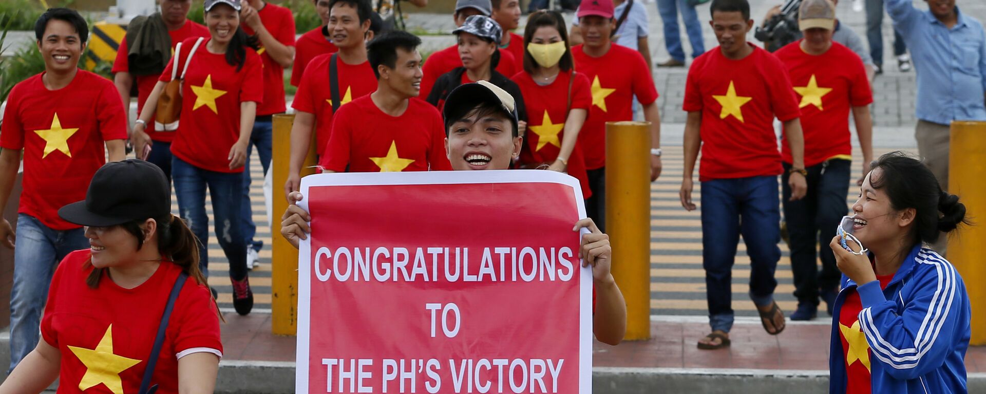 Các kiều dân người Việt trong  cuộc biểu tình ở Manila - Sputnik Việt Nam, 1920, 06.12.2018