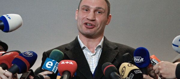 Thị trưởng Kiev Vitali Klitschko Thị trưởng Kiev Vitali Klitschko - Sputnik Việt Nam