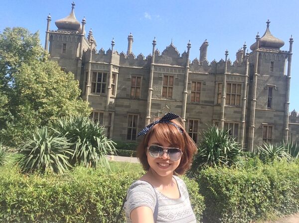 Nguyễn Lan Hương tại Crưm - Sputnik Việt Nam