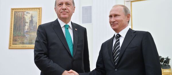 Vladimir Putin và Tayyip Erdogan - Sputnik Việt Nam