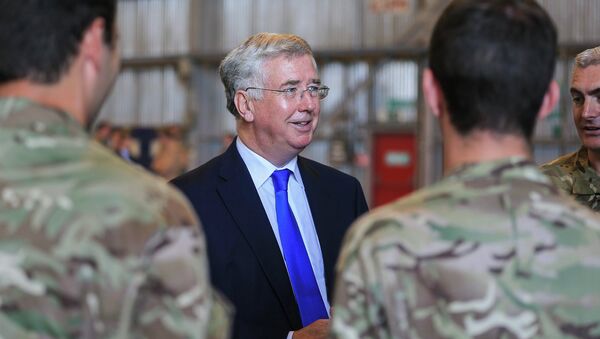 Bộ trưởng Bộ Quốc phòng Anh Michael Fallon - Sputnik Việt Nam