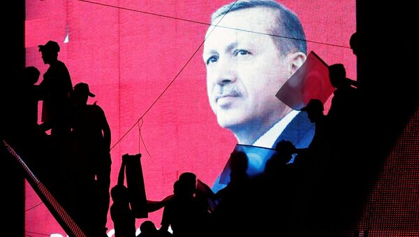 Tổng thống Thổ Nhĩ Kỳ Tayyip Erdogan  - Sputnik Việt Nam