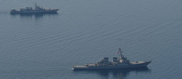 Tàu khu trục Ross của Mỹ - Sputnik Việt Nam