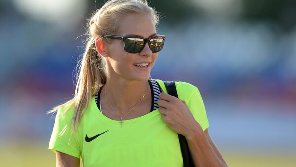 Cô gái Nga nhảy xa Darya Klishina - Sputnik Việt Nam