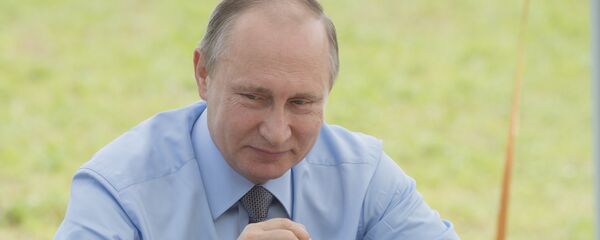 Рабочая поездка президента РФ В. Путина в Тверскую область - Sputnik Việt Nam