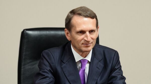 Giám đốc Cơ quan Tình báo Đối ngoại Nga Sergei Naryshkin  - Sputnik Việt Nam