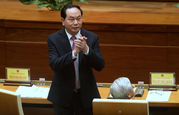 Ông Trần Đại Quang Ông Trần Đại Quang - Sputnik Việt Nam