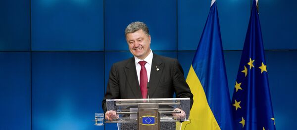 Tổng thống Ukraina Pyotr Poroshenko - Sputnik Việt Nam