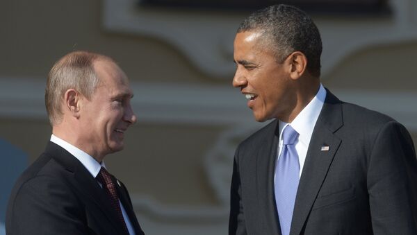 Tổng thống Nga Vladimir Putin và Tổng thống Hoa Kỳ Barack Obama - Sputnik Việt Nam