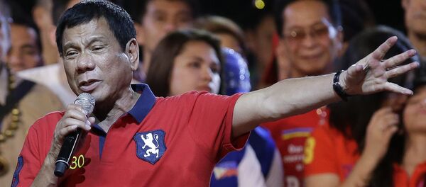 Tổng thống Philippinesy Rodrigo Duterte Tổng thống Philippinesy Rodrigo Duterte - Sputnik Việt Nam