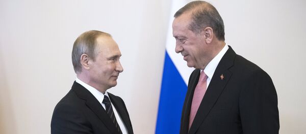 Vladimir Putin và Tayyip Erdogan - Sputnik Việt Nam